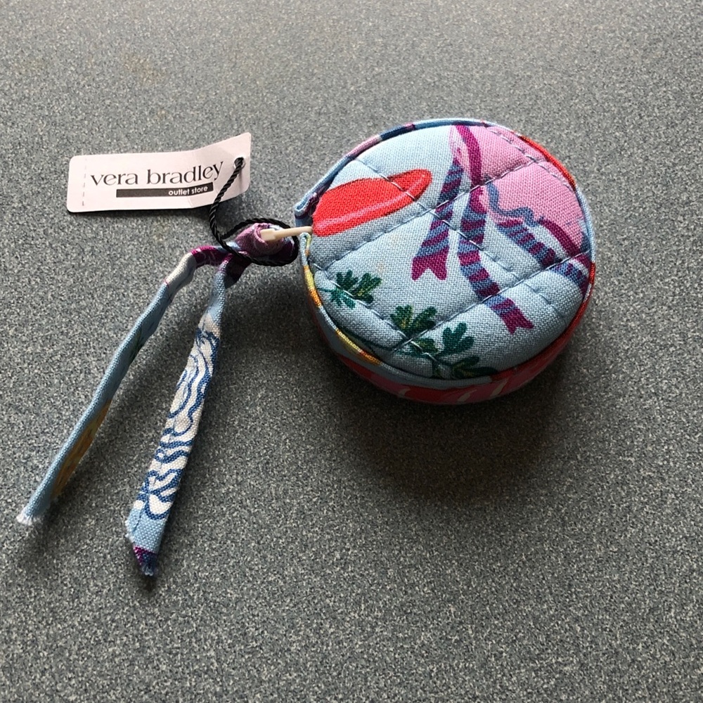Vera Bradley Floral Quilted Measuring Tape